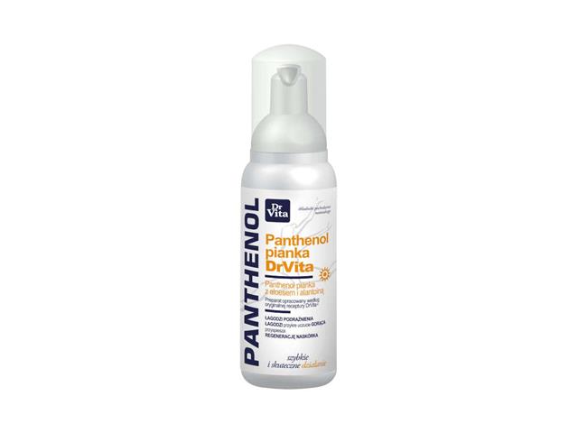 Panthenol Pianka interakcje ulotka pianka - 100 ml (but.z pomp.)