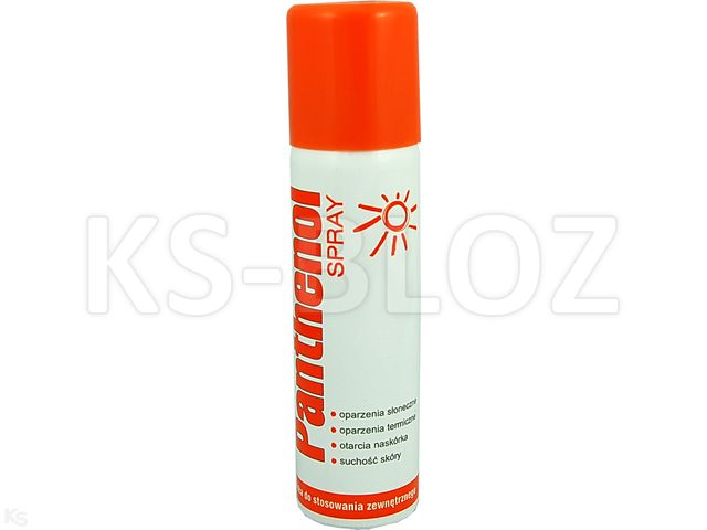 Panthenol Spray interakcje ulotka   130 ml | 130 g