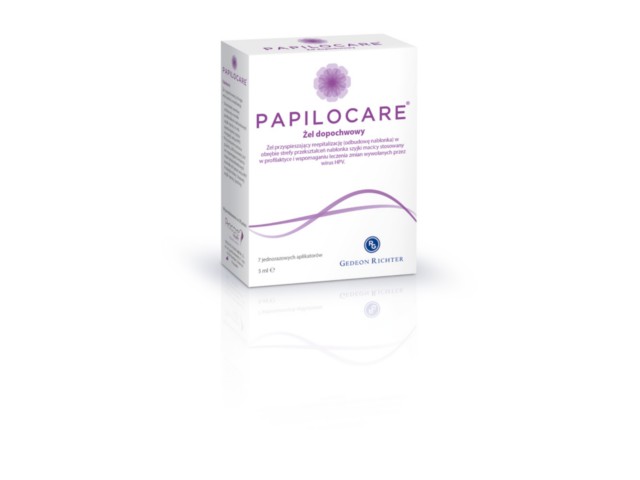 Papilocare interakcje ulotka żel dopochwowy - 7 aplik. po 5 ml