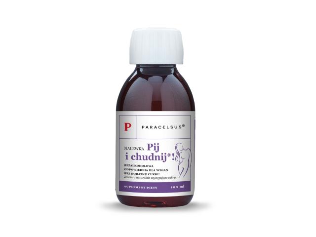 Paracelsus Pij I Chudnij Shot interakcje ulotka płyn  100 ml