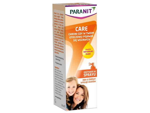 Paranit Care Odżywka-spray interakcje ulotka   100 ml