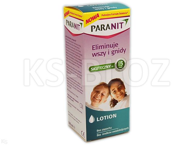 Paranit Lotion interakcje ulotka lotion - 1 but. po 100 ml