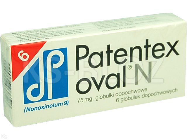 Patentex Oval N interakcje ulotka globulki dopochwowe 75 mg 6 glob.