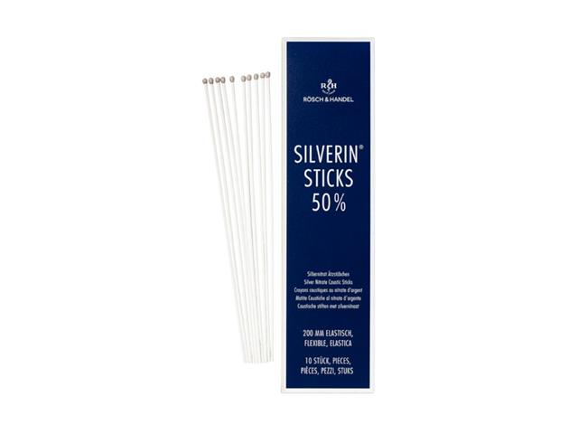 Patyczki SILVERIN® 50% 200mm giętkie interakcje ulotka patyczki - 10 szt.