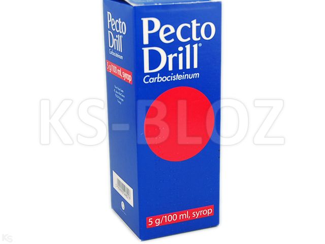 Pecto Drill interakcje ulotka syrop 250 mg/5ml 1 but. po 200 ml