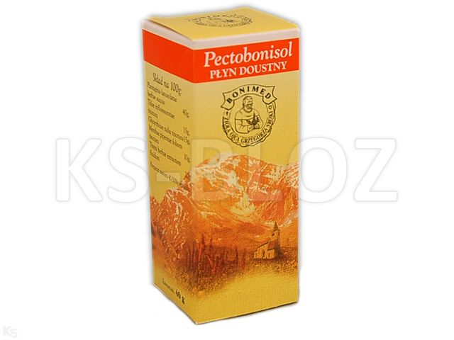 Pectobonisol interakcje ulotka płyn doustny  40 g