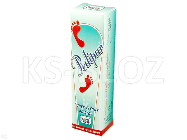 Pedipur interakcje ulotka puder leczniczy 200 mg/g 60 g | pojemnik