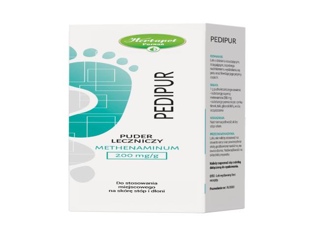 Pedipur interakcje ulotka puder leczniczy 200 mg/g 60 g (tub.)