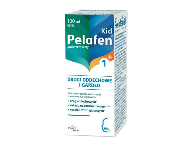 Pelafen Kid powyżej 1 roku interakcje ulotka płyn - 100 ml