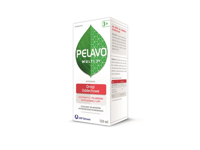 Pelavo Multi 3+ interakcje ulotka płyn  120 ml