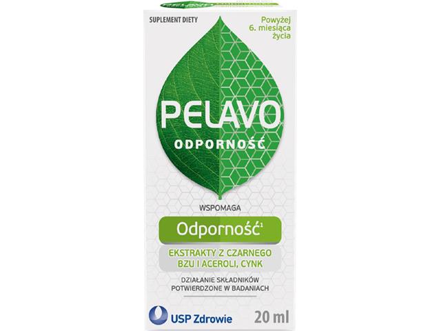 Pelavo Odporność interakcje ulotka krople  20 ml