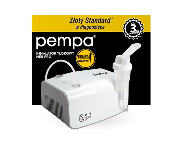 Pempa Inhalator tłokowy NEB PRO Termometr elektroniczny PEMPA T20 FLEXI interakcje ulotka urządzenie  1 szt.
