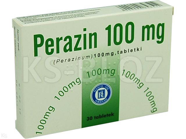 Perazin 100 mg interakcje ulotka tabletki 100 mg 