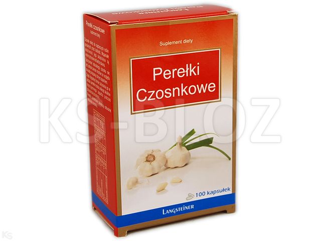 Perełki Czosnkowe interakcje ulotka kapsułki  100 kaps.