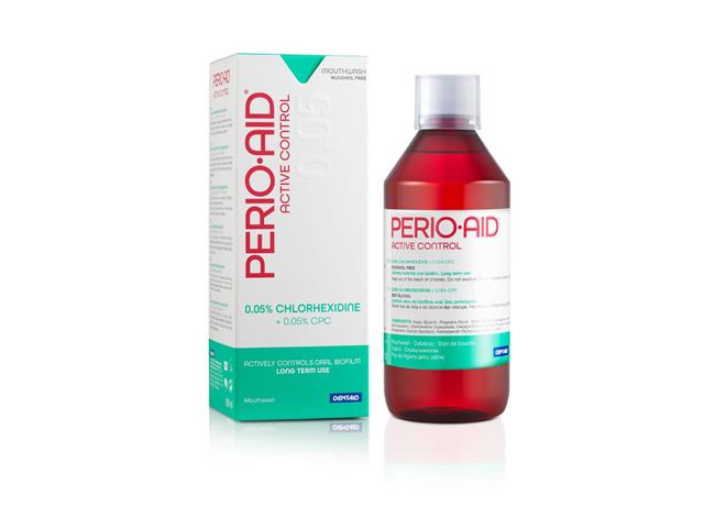 Perio-Aid Active Control 0,05% Płyn do płukania jamy ustnej interakcje ulotka płyn do płukania jamy ustnej - 500 ml