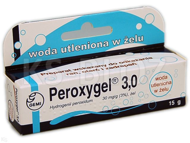 Peroxygel 3.0 interakcje ulotka żel 30 mg/g 15 g (tub.)