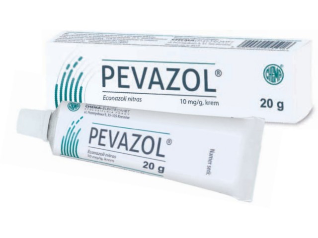 Pevazol interakcje ulotka krem 10 mg/g 20 g