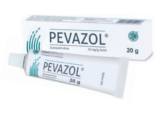 Pevazol interakcje ulotka krem 10 mg/g 