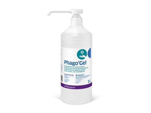 Phago'gel interakcje ulotka żel - 1 l (but.z atomizer.)