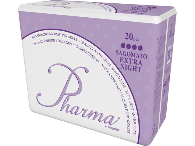 Pharma Pieluchy anatomiczne extra night interakcje ulotka pielucha  20 szt.