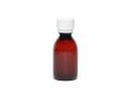 Pharmitis Butelka 125 ml jałowa z zakrętką CR i pierścieniem gwarancyjnym PET fi 28 mm interakcje ulotka butelka  1 szt.