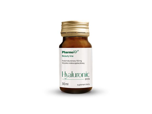 Pharmovit Beauty Line Hyaluronic Drink interakcje ulotka płyn  30 szt. po 30 ml