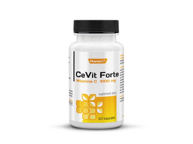Pharmovit Cevit Forte Witamina C 1000 mg interakcje ulotka kapsułki - 60 kaps.