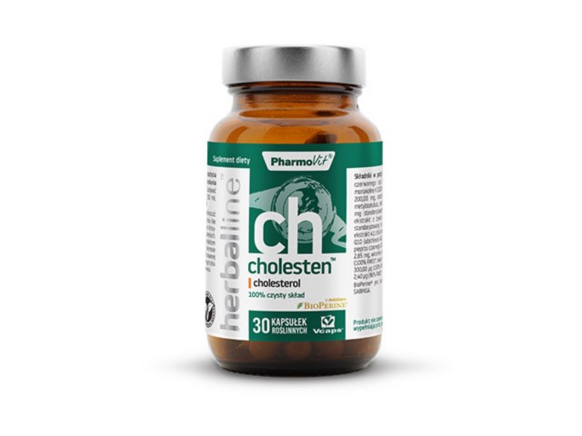 Pharmovit Cholesten Cholesterol interakcje ulotka kapsułki - 30 kaps.