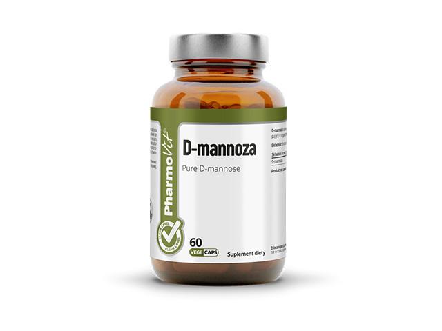 Pharmovit D-Mannoza Clean Label interakcje ulotka kapsułki twarde  60 kaps.