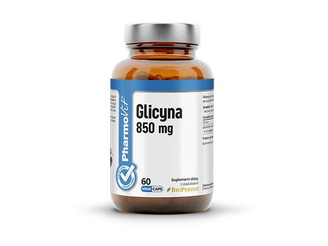 Pharmovit Glicyna 850 mg clean label interakcje ulotka kapsułki twarde  60 kaps.