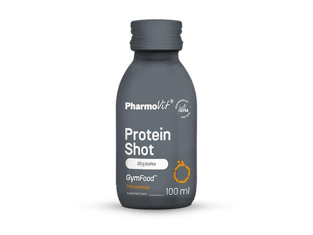 Pharmovit GymFood Protein Shot pomarańcza interakcje ulotka płyn - 100 ml