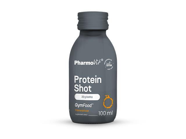 Pharmovit GymFood Protein Shot pomarańcza interakcje ulotka   100 ml