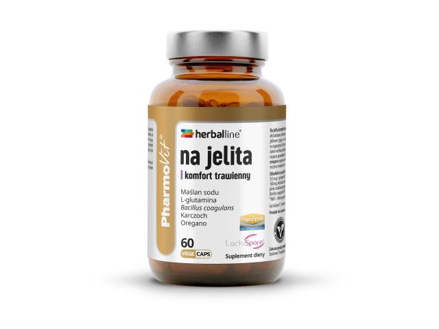 Pharmovit Herballine Na Jelita Komfort Trawienny interakcje ulotka kapsułki twarde  60 kaps.