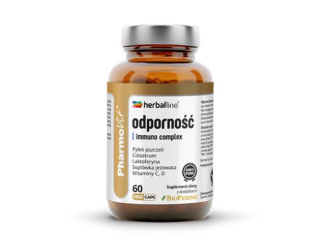 Pharmovit Herballine Odporność Immuno Complex interakcje ulotka kapsułki twarde - 60 kaps.