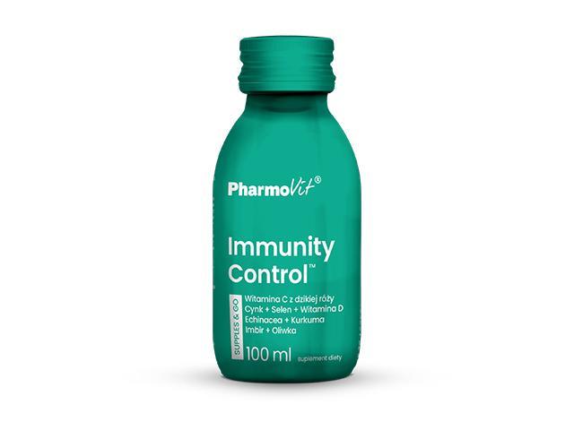 PHARMOVIT Immunity Control supples & go interakcje ulotka płyn  100 ml