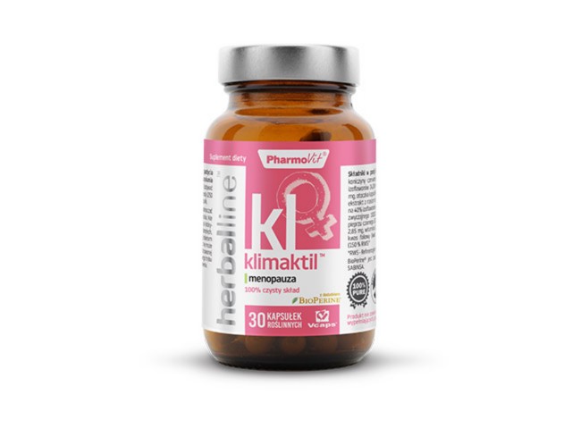 Pharmovit Klimaktil Menopauza interakcje ulotka kapsułki - 30 kaps.