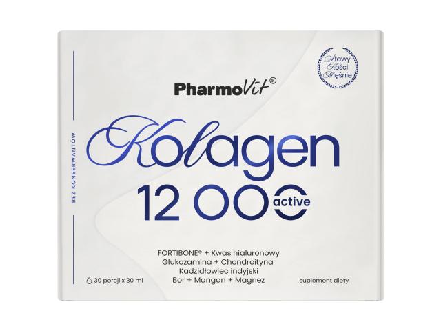 Pharmovit Kolagen 12 000 Active interakcje ulotka płyn - 30 but. po 30 ml