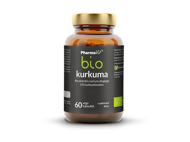 Pharmovit Kurkuma Bio interakcje ulotka kapsułki - 60 kaps.