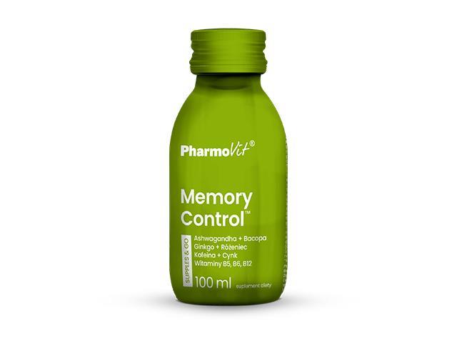 PHARMOVIT Memory Control supples & go interakcje ulotka płyn  100 ml