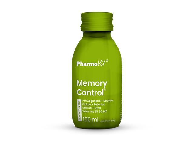 PHARMOVIT Memory Control supples & go interakcje ulotka płyn  100 ml