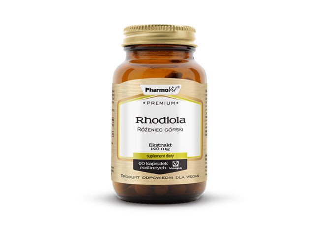 Pharmovit Premium Rhodiola interakcje ulotka kapsułki  60 kaps.