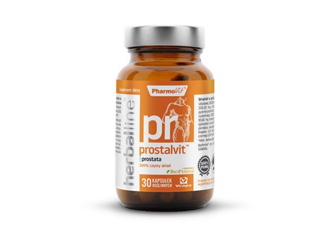 Pharmovit Prostalvit Prostata interakcje ulotka kapsułki - 30 kaps.