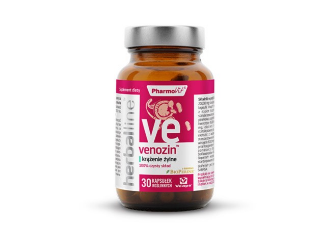 Pharmovit venozin krążenie żylne interakcje ulotka kapsułki - 30 kaps.