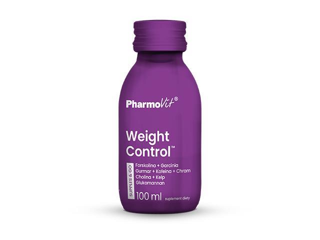 PHARMOVIT Weight Control supples & go interakcje ulotka płyn  100 ml