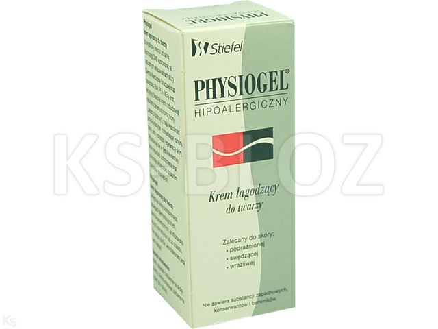 Physiogel Face Cream Krem hypoalergiczny do podrażnionej skóry twarzy interakcje ulotka krem - 30 ml