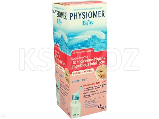 Physiomer Baby interakcje ulotka spray - 115 ml