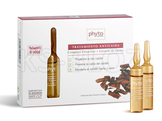 Phyto Nature Ampułki przeciw wypadaniu włosów z chininą interakcje ulotka   6 amp. po 10 ml