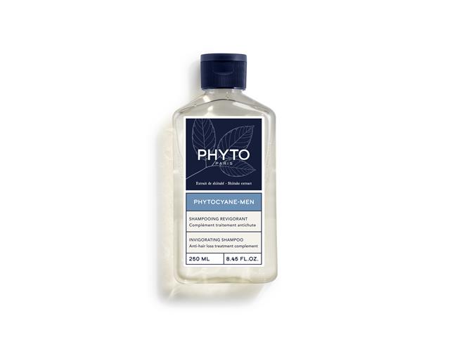 Phyto Phytocyane - Men Szamp. uzupełnienie kuracji przeciw wypadaniu włos. dla mężczyzn rewital. interakcje ulotka   250 ml