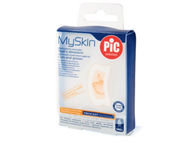 PIC My Skin Plastry na skaleczenia i otarcia palce hydrożelowe interakcje ulotka plaster - 6 szt.