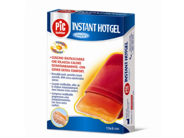 PIC OKLAD CIEPLY INSTANT HOTGEL - wielorazowy interakcje ulotka okład - 1 szt.